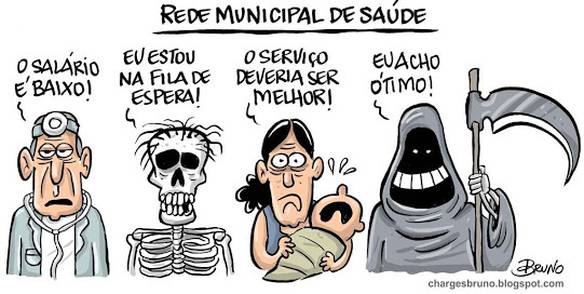 Imagem engraçada Rede Municipal de Saúde no iPiadas