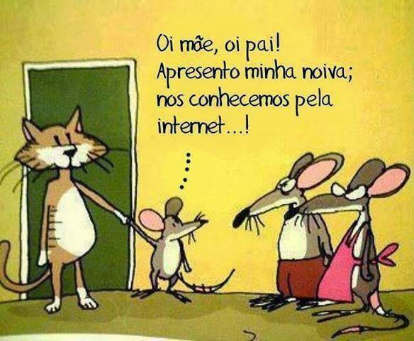 Imagem engraçada Foi no Chat Uol? no iPiadas