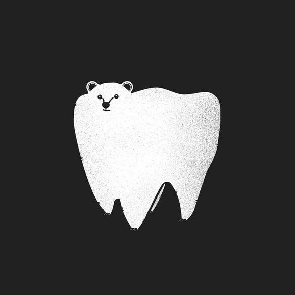 Imagem engraçada Urso Molar no iPiadas