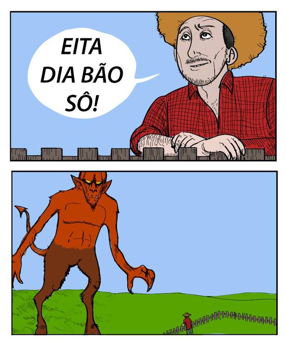 Imagem engraçada Eita Dia Bão Sô! no iPiadas