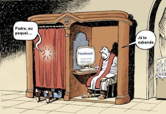 Imagem engraçada Padre, Eu Pequei no iPiadas