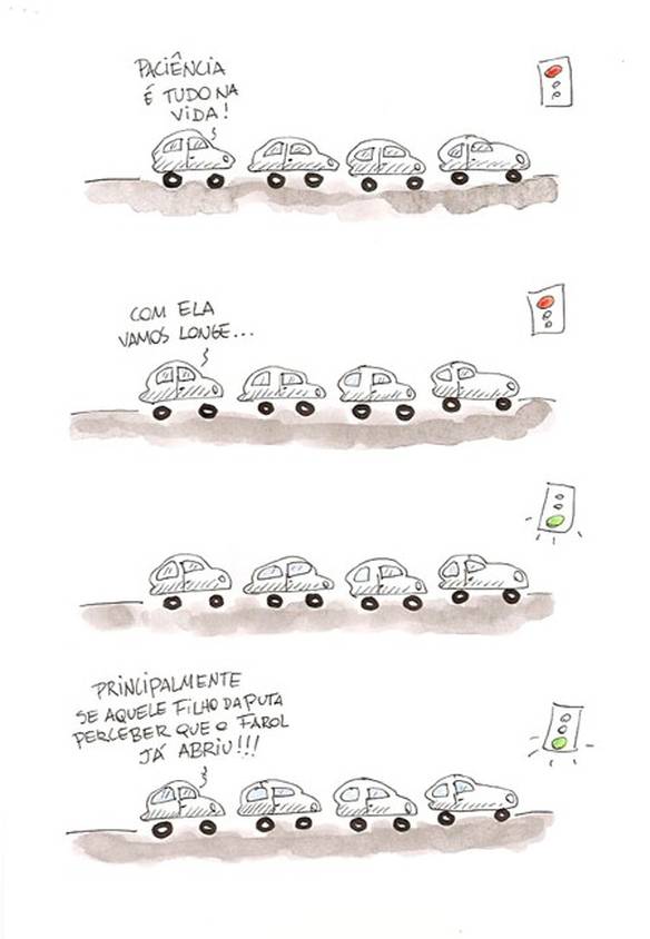 Imagem engraçada Paciência é Tudo no iPiadas