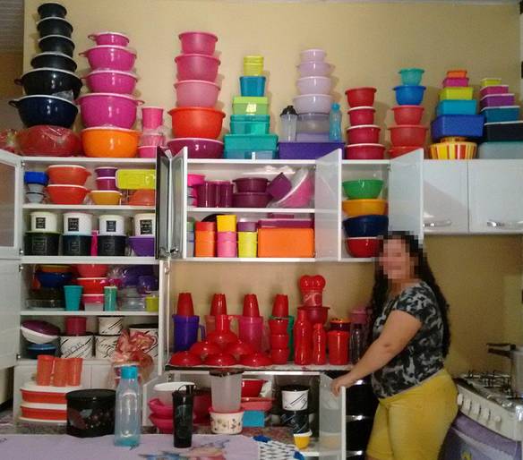 Imagem engraçada Tupperware da Ostentação no iPiadas