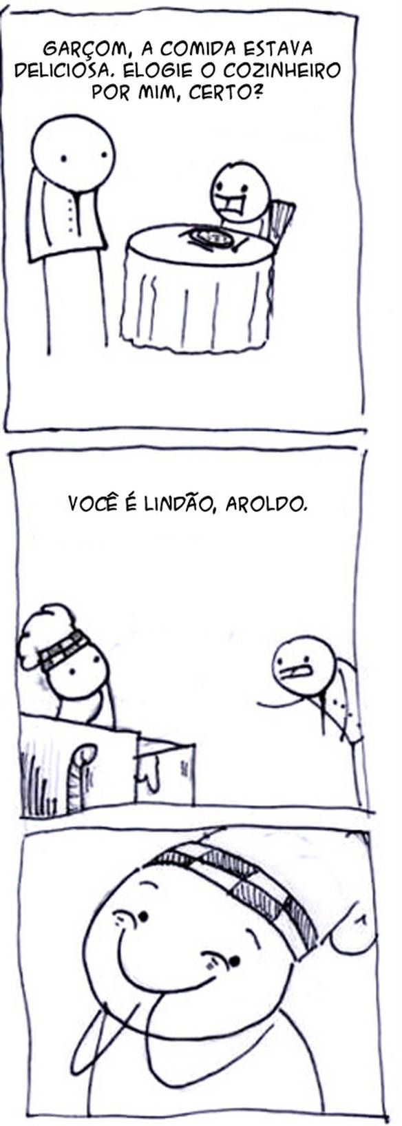 Imagem engraçada Elogie o Cozinheiro no iPiadas
