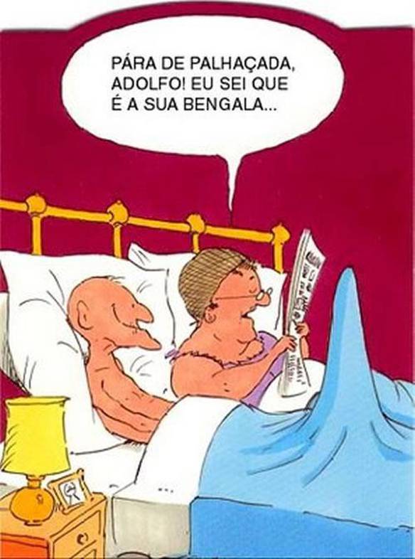 Imagem engraçada Ereção do Vovô no iPiadas