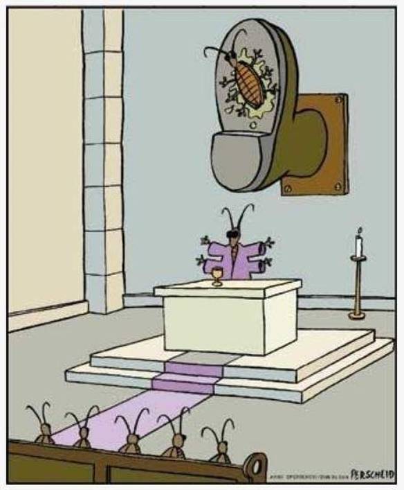 Imagem engraçada Baratianismo no iPiadas