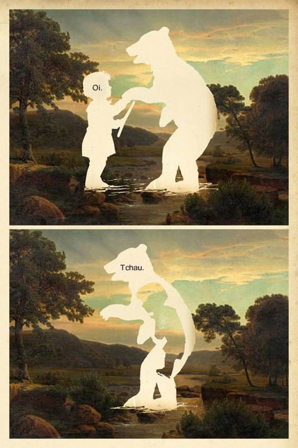 Imagem engraçada Apresentação no iPiadas