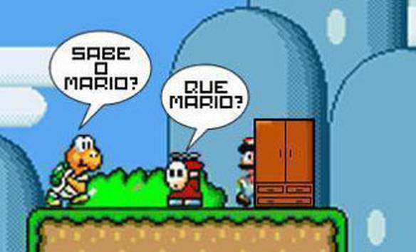 Imagem engraçada Mario no iPiadas