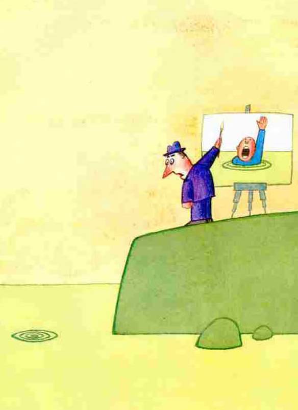 Imagem engraçada Pose para Pintura no iPiadas