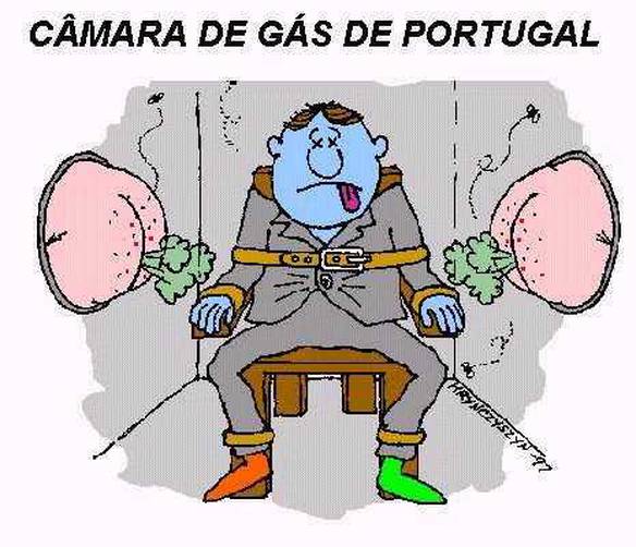 Imagem engraçada Câmara de Gás de Portugal no iPiadas