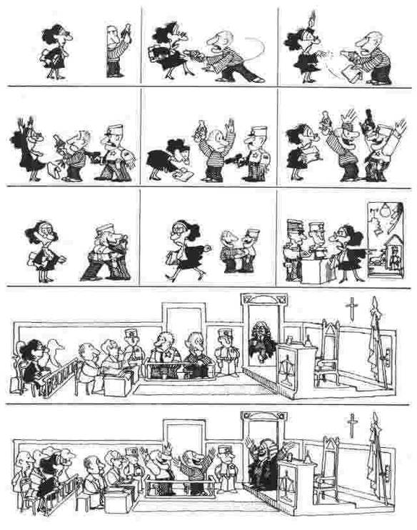 Imagem engraçada Conhecidos no Tribunal no iPiadas
