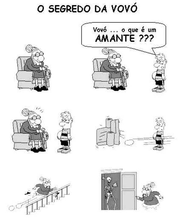 Imagem engraçada Segredo da Vovó no iPiadas