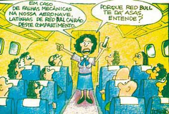 Imagem engraçada Red Bull Para Emergências no iPiadas