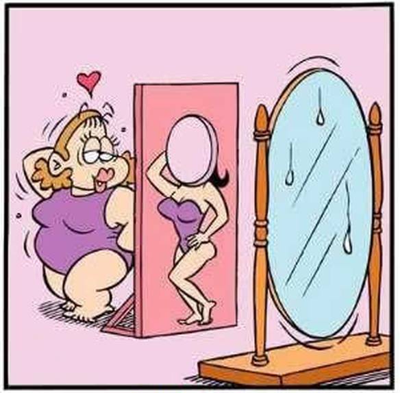 Imagem engraçada Reflexo no iPiadas