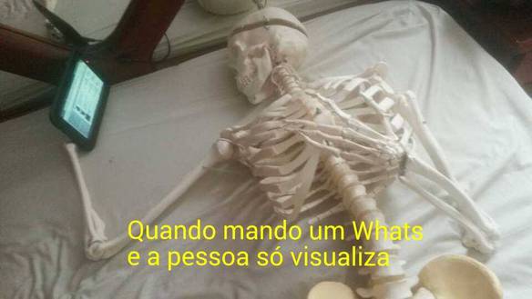 Imagem engraçada Quando Alguém Visualiza e Não Responde no iPiadas
