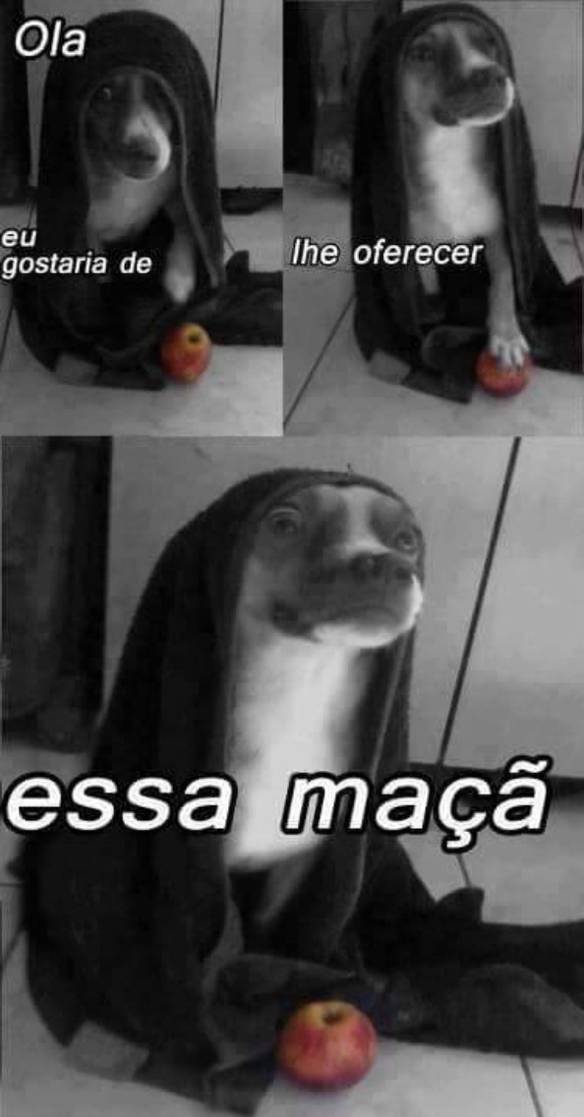 Imagem engraçada Aceita Essa Maça? no iPiadas