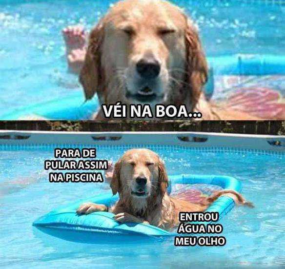 Imagem engraçada Água no Olho no iPiadas