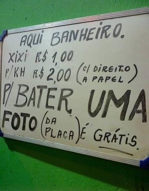 Imagem engraçada Alguma Coisa É Grátis no iPiadas