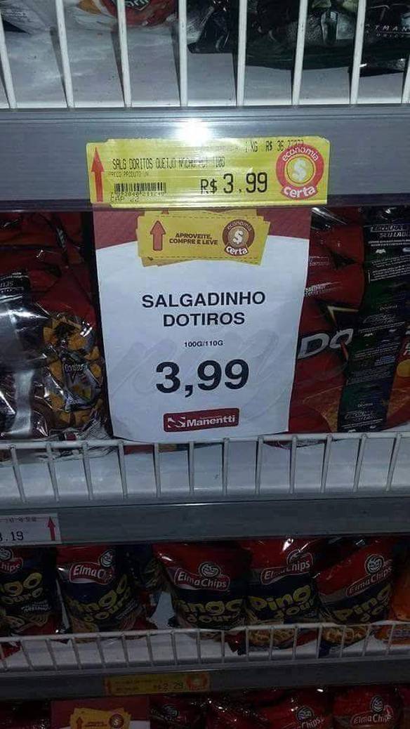 Imagem engraçada O Salgadinho Mais Perigoso no iPiadas