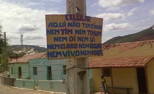 Imagem engraçada Sem Nenhum Sinal no iPiadas