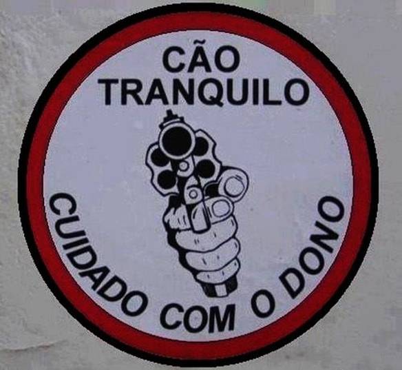 Imagem engraçada Cão Tranquilo no iPiadas