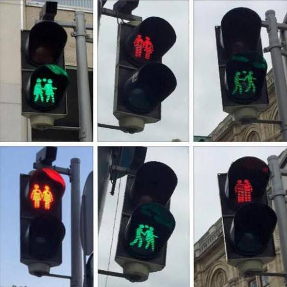 Imagem engraçada Solteiros Não Podem Atravessar no iPiadas