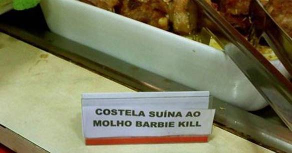Imagem engraçada Molho Barbie Kill no iPiadas