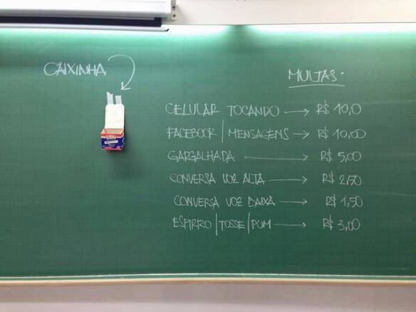 Imagem engraçada Multa Escolar no iPiadas