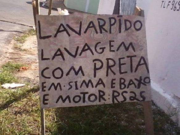 Imagem engraçada Lavarpido Em Sima e Baxo no iPiadas