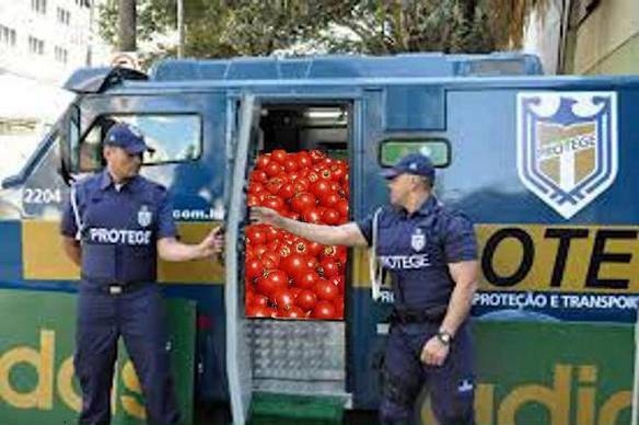 Imagem engraçada Tomate Chegando no Mercado no iPiadas