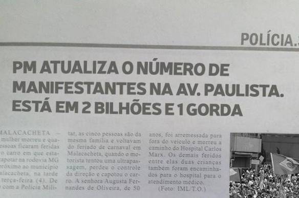 Imagem engraçada Atualizando Números do Protesto no iPiadas
