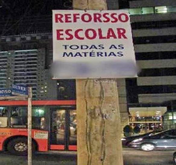 Imagem engraçada Aprimorando o Português no iPiadas