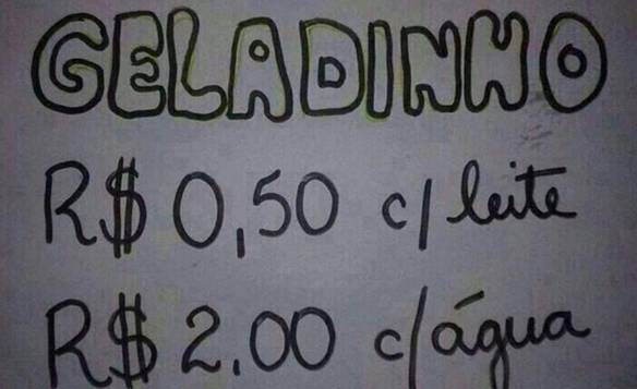 Imagem engraçada Promoção Nesse Calor no iPiadas