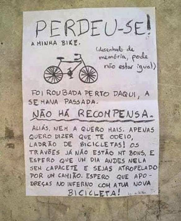Imagem engraçada Caro Ladrão, Se Estiver Lendo Isso... no iPiadas