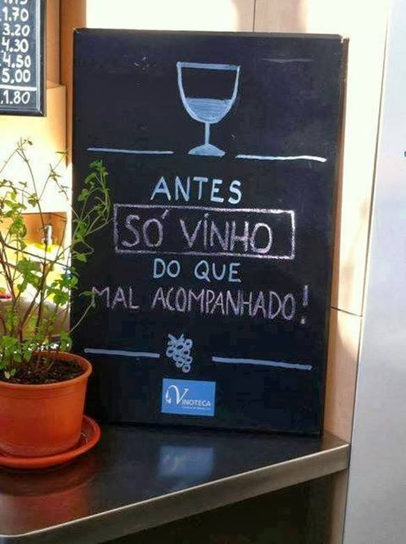 Imagem engraçada Antes Só Vinho no iPiadas
