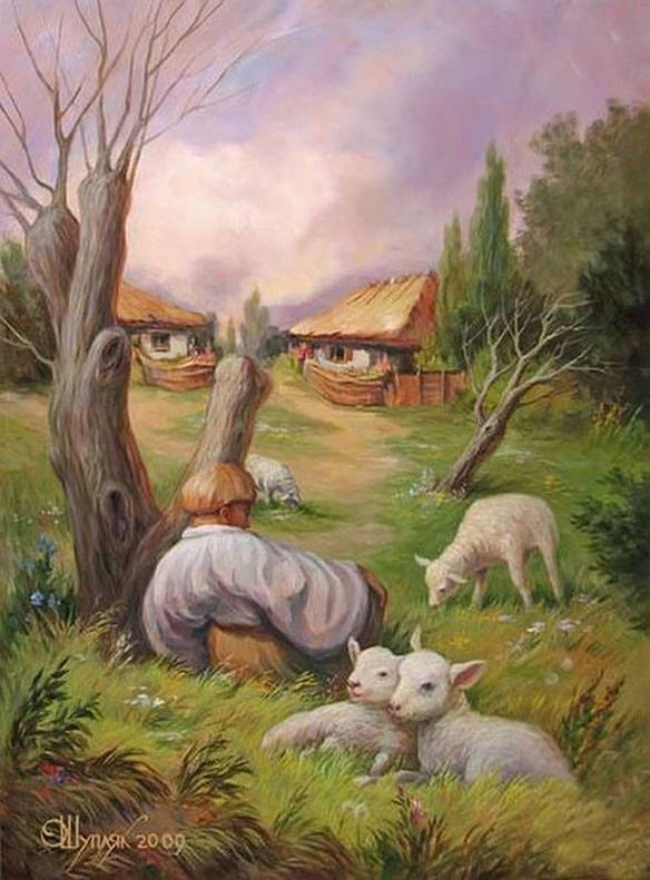 Imagem engraçada Um Rosto na Paisagem
