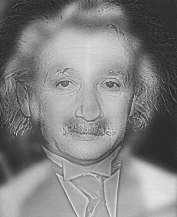 Imagem engraçada Einstein ou Marilyn Monroe no iPiadas
