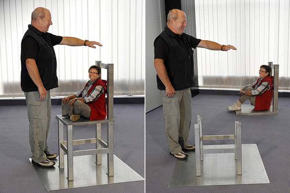 Imagem engraçada Tamanho e Perspectiva no iPiadas