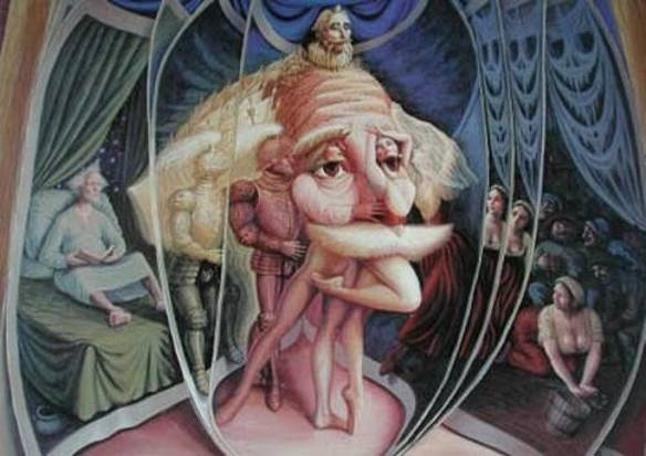 Imagem engraçada Ocultos na Face no iPiadas