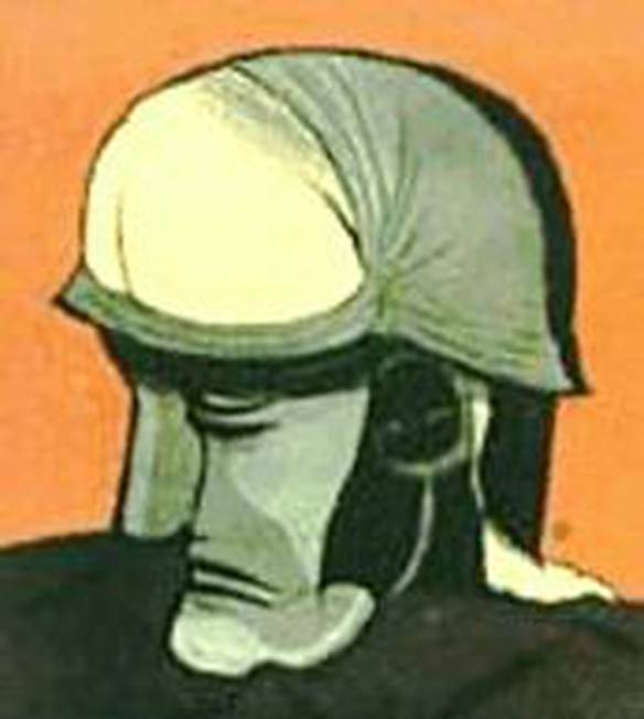 Imagem engraçada O Rosto ou a Bunda de um Soldado? no iPiadas