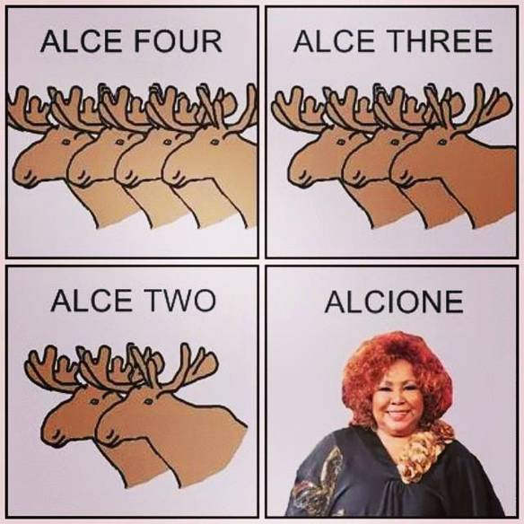 Imagem engraçada Alce Four, Alce Three, Alce Two... no iPiadas