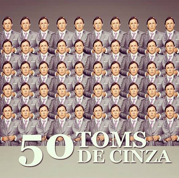 Imagem engraçada 50 Toms de Cinza no iPiadas