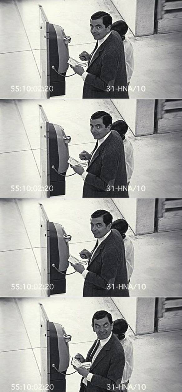 Imagem engraçada Quando Vejo Uma Câmera de Segurança no iPiadas