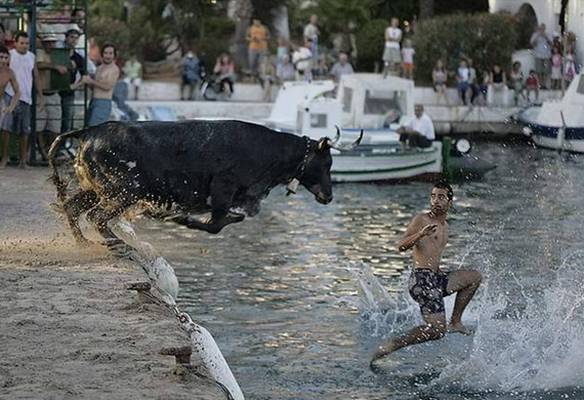 Imagem engraçada Andando na Água no iPiadas