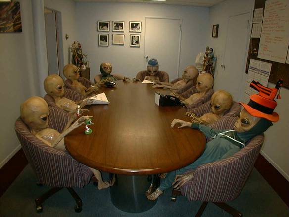 Imagem engraçada Reunião Sobre a Minha Vida no iPiadas