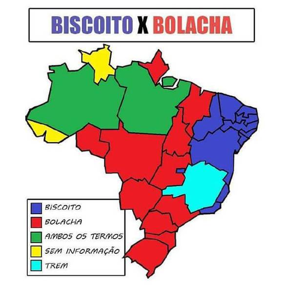 Imagem engraçada Polêmica: Biscoito vs. Bolacha no iPiadas