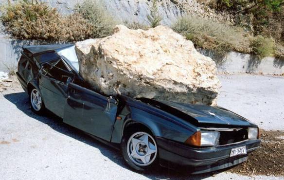 Imagem engraçada Foi Parado Por Causa de Pedra no iPiadas