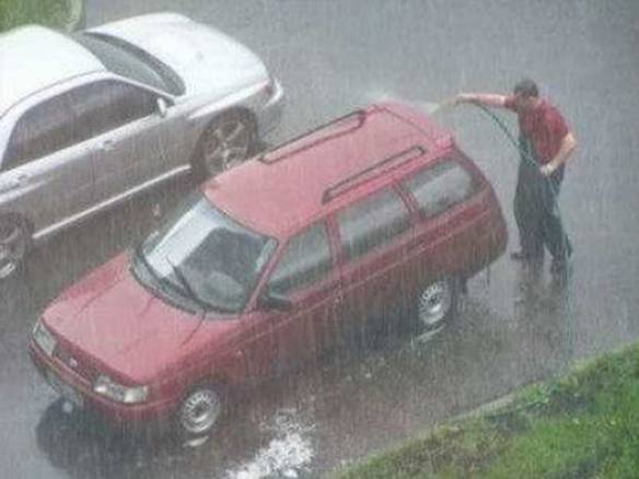 Imagem engraçada Determinação na Lavagem no iPiadas