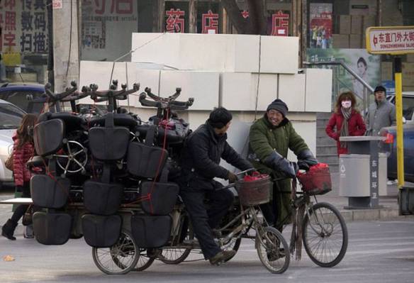 Imagem engraçada Sedex na China no iPiadas