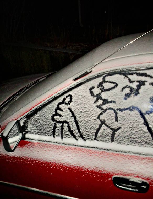 Imagem engraçada Motorista Gelado no iPiadas